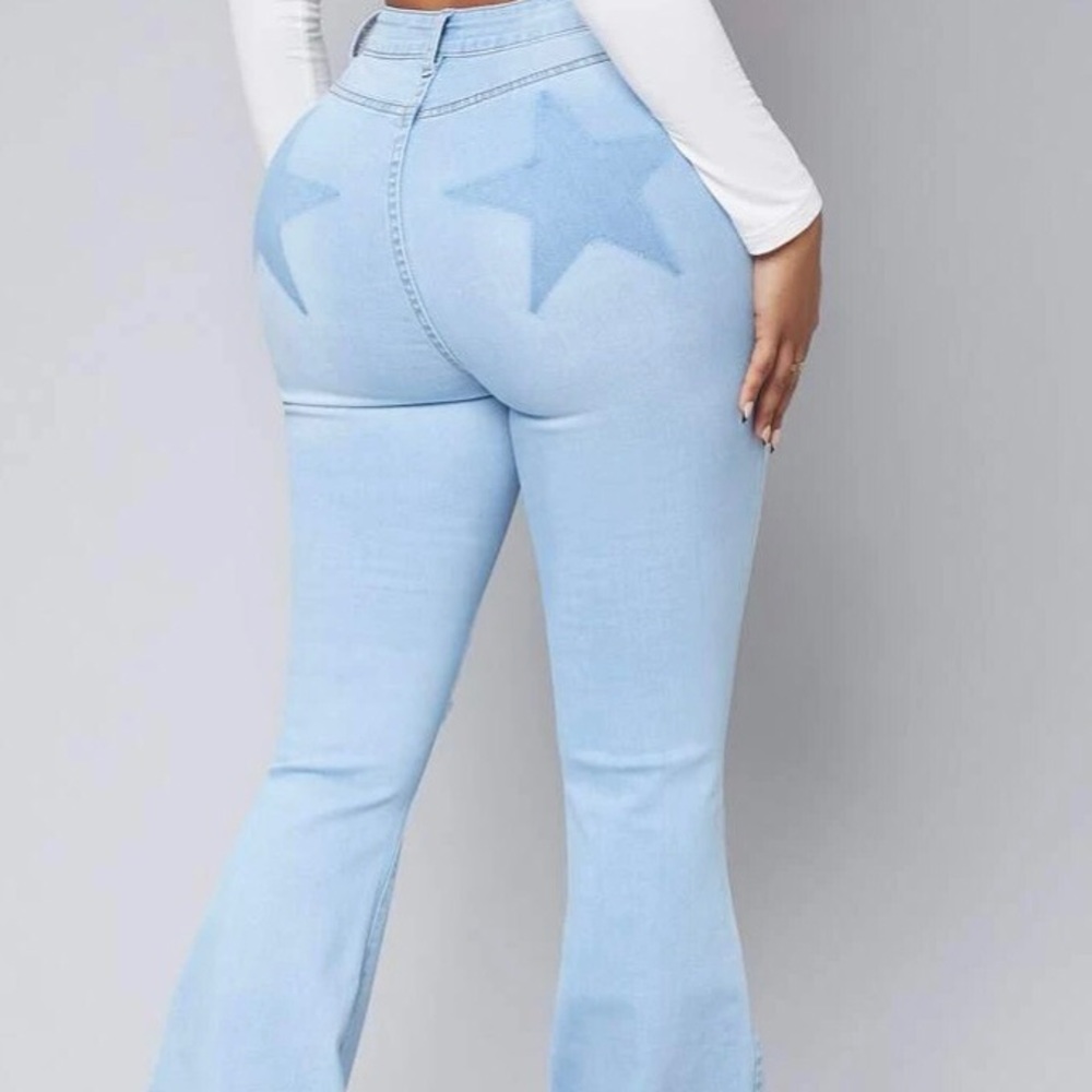 New shein blue jeans